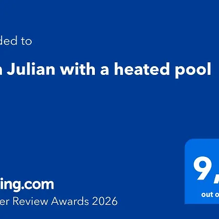 Julian With A Heated Pool * 特罗吉尔